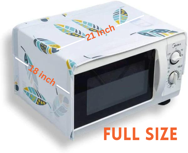 Waterproof Microwave Oven Cover With Side Pockets